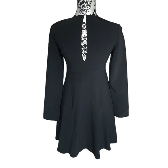 Zara Black Fit  & Flare Dress - Picture 2 of 7